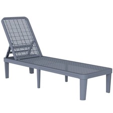 Outsunny Plastic Sun Lounger