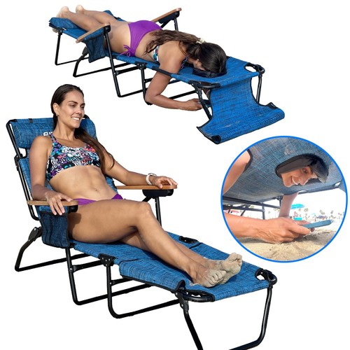 Flip face down - down, chaise