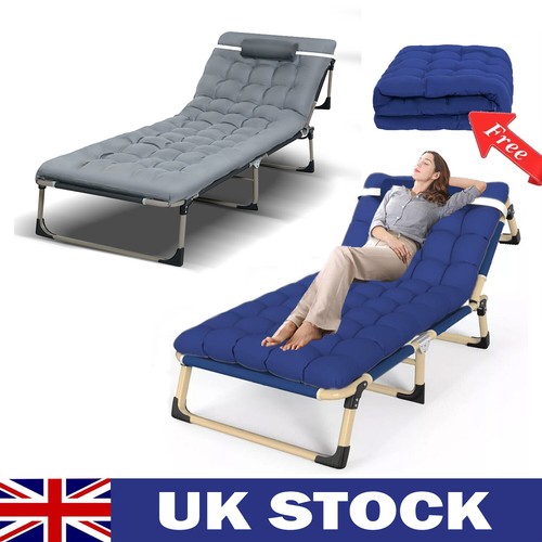Reclining sun lounger - reclining, folding