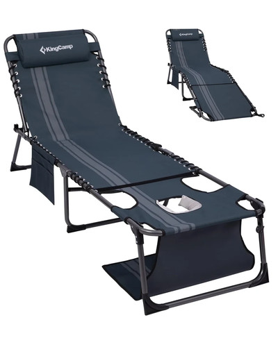 King camp sun lounger with - king,