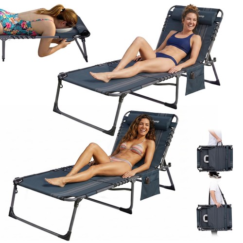 Kingcamp set sun lounger - set, of