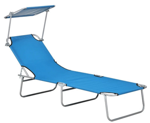 Outsunny sun lounger with - sun, lounger,