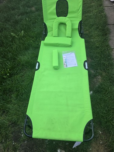 Outsunny folding sun lounger - outsunny,