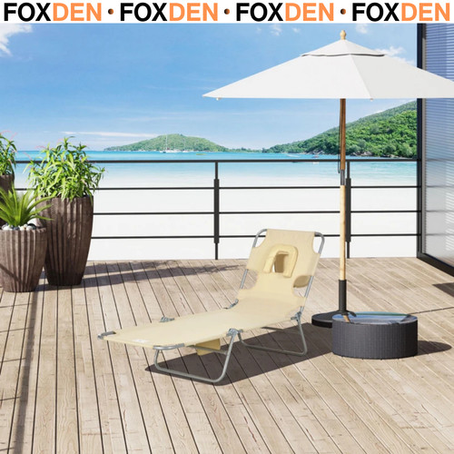 Sun lounger with position - with, 5-position