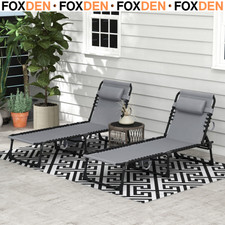 Set of 2 Portable Folding Sun