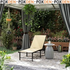 Folding Garden Sun Lounger