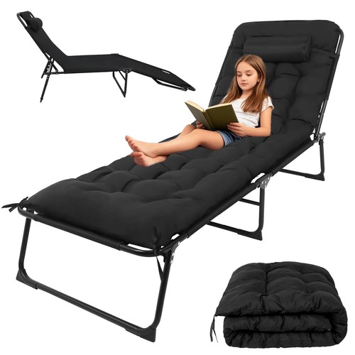 Reclining sun lounger garden - reclining,