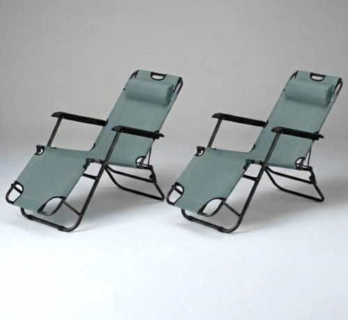 2pc foldable reclining sun - 2pc,
