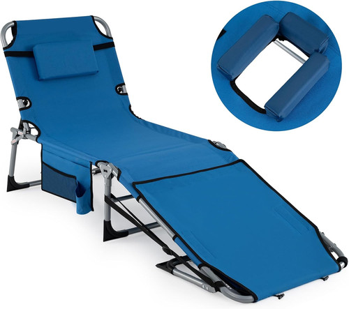Folding tanning chair - folding, with