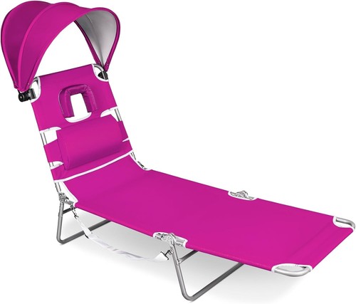 1pk folding tanning beach - tanning,