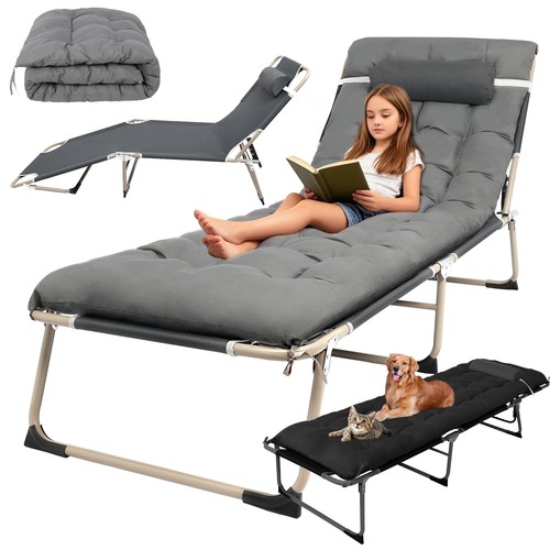 Reclining sun lounger garden - sun,