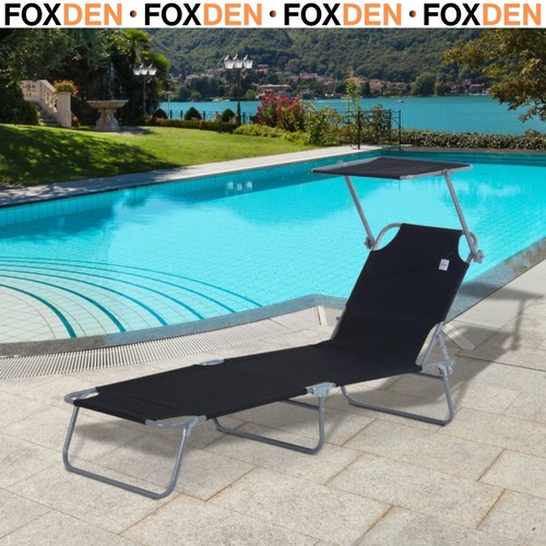 Outdoor foldable sun lounger - outdoor,