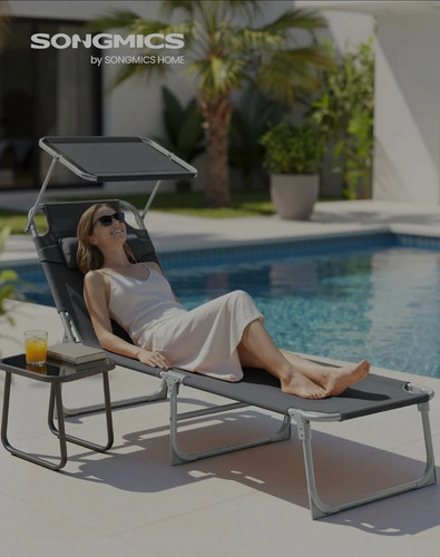 Sun lounger with - lounger,