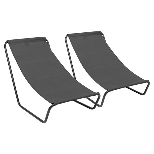 Sun loungers black pack - -,