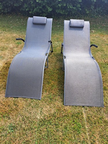 Sun lounger set 2 - lounger, of
